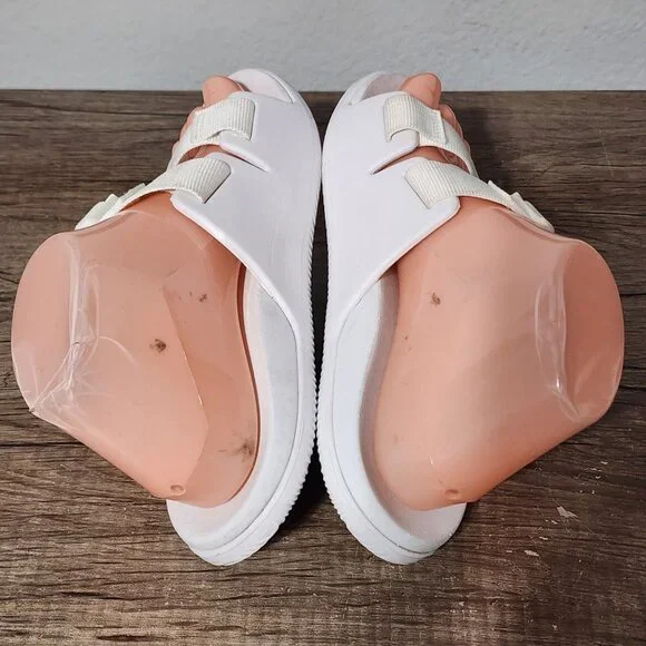 Chacos Chillos Slide Women's Sandals Shoes Size 6 White - Picture 5 of 9